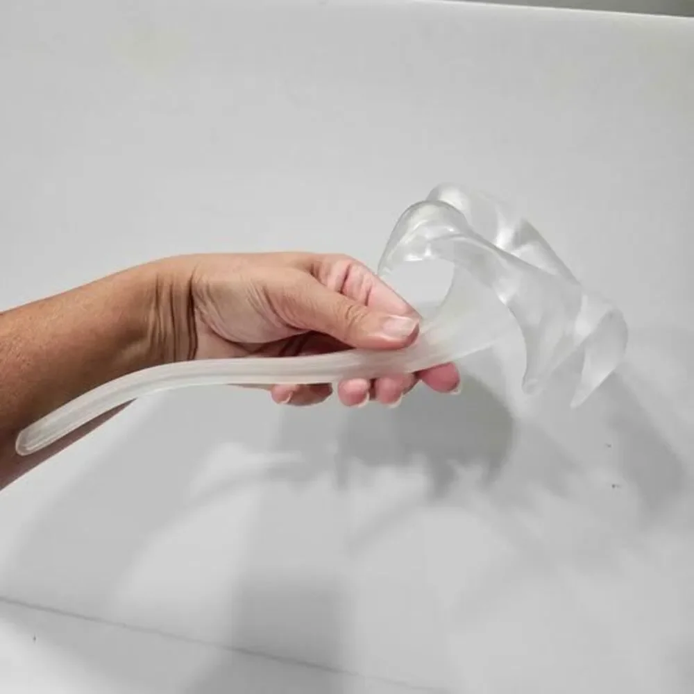 Frosted Glass Flower Decoration